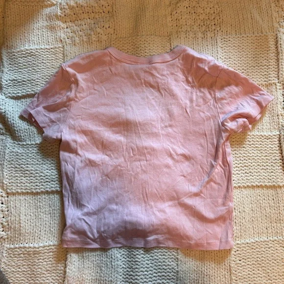 Disney Lilo & Stitch Stitch and Angel Light Pink T-Shirt - Picture 2 of 4